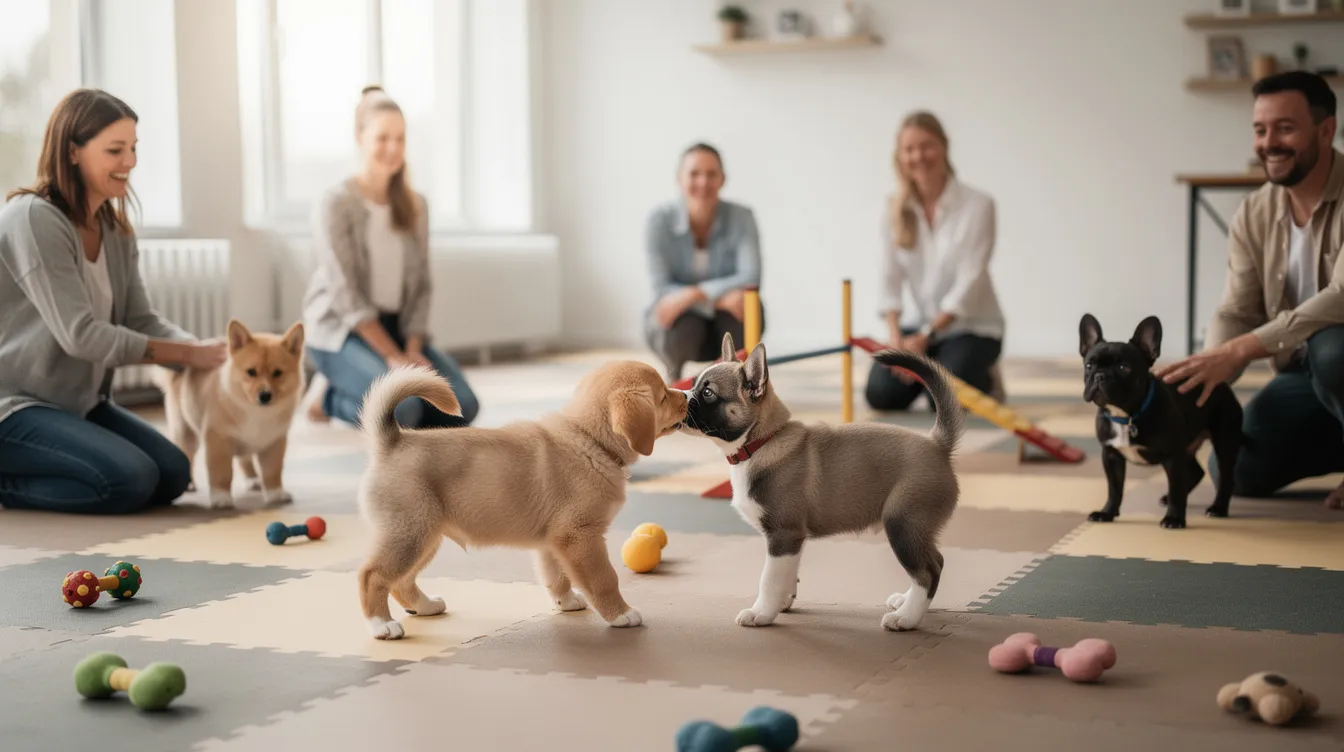 Puppy socialization checklist for confident puppies